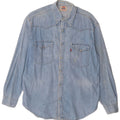 Cămașă de blugi pentru bărbați Levi's, mare, albastru, bumbac