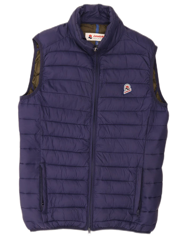 Gilet căptușit pentru bărbați Invicta UK 38 Medium Bleumarin Poliamidă