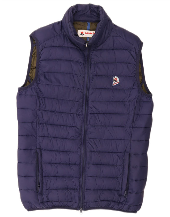 Gilet căptușit pentru bărbați Invicta UK 38 Medium Bleumarin Poliamidă