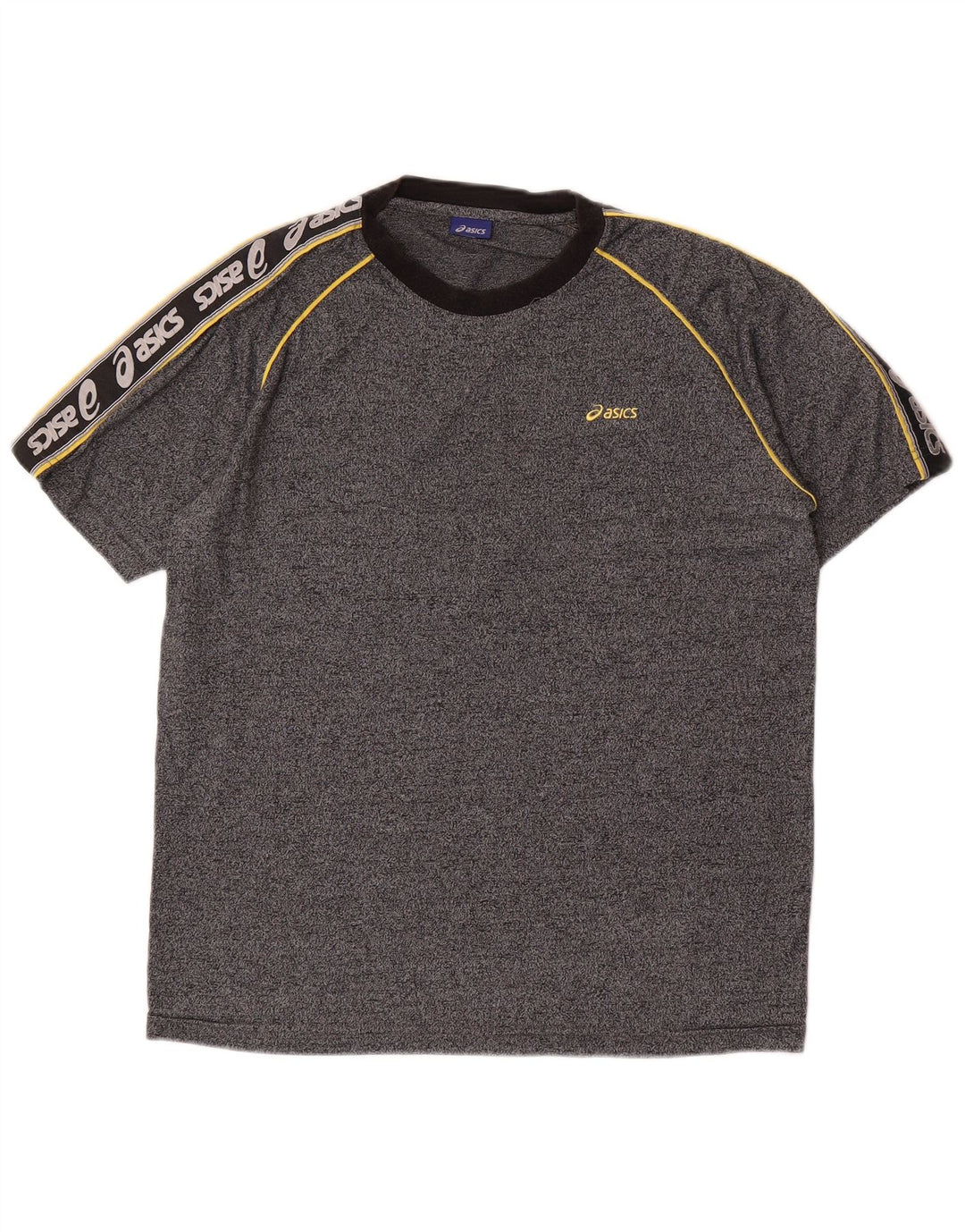 Tricou grafic ASICS pentru bărbați Top Medium Gri Colorblock