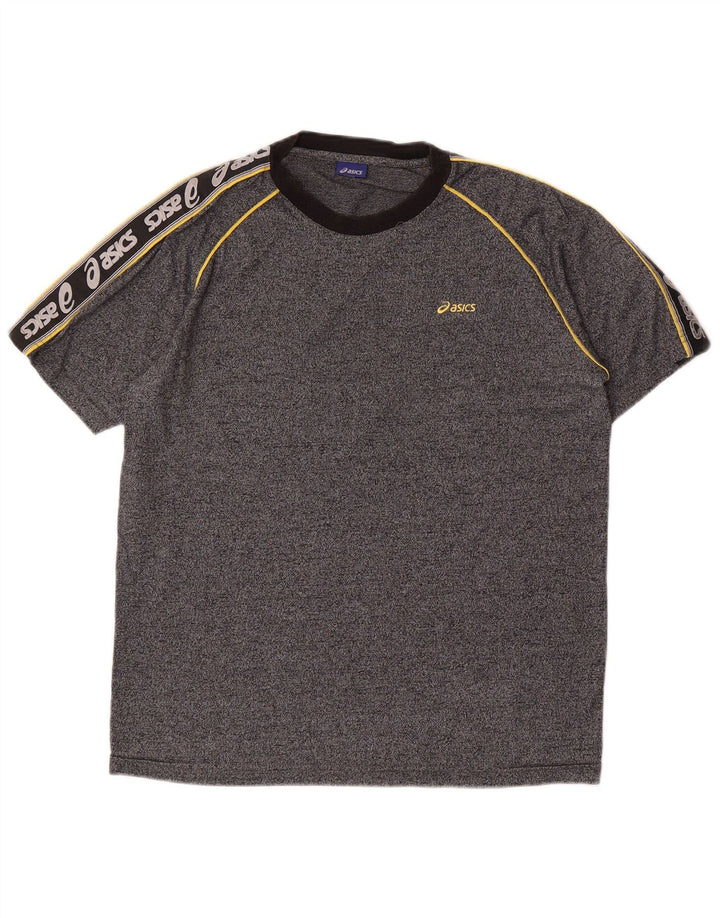 Tricou grafic ASICS pentru bărbați Top Medium Gri Colorblock