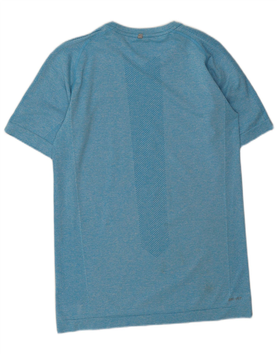 Tricou Nike Dri Fit pentru bărbați Top mic, albastru, poliester cu pete