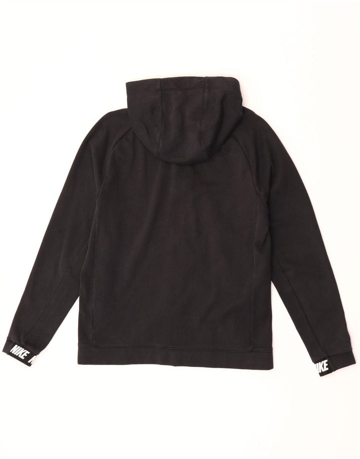 Pulover Nike Graphic Zip pentru bărbați, mediu negru