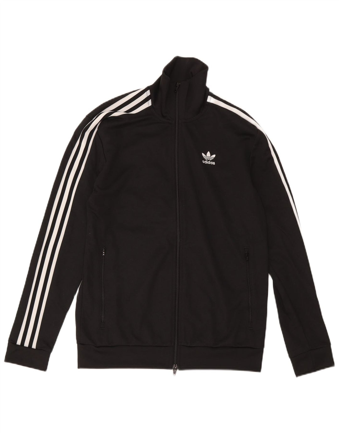 Trening pentru bărbați Adidas Top Jachetă Mic Negru Poliester