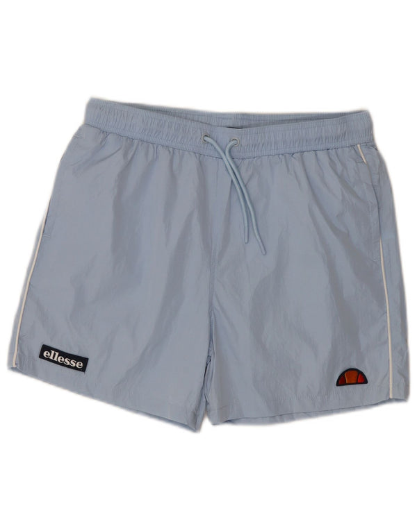 Pantaloni scurti sport Ellesse pentru femei UK 14 Medium Blue Poliamidă