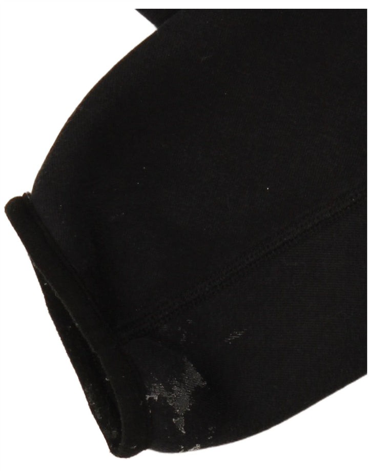 Pulover Nike pentru bărbați, bumbac mic, negru