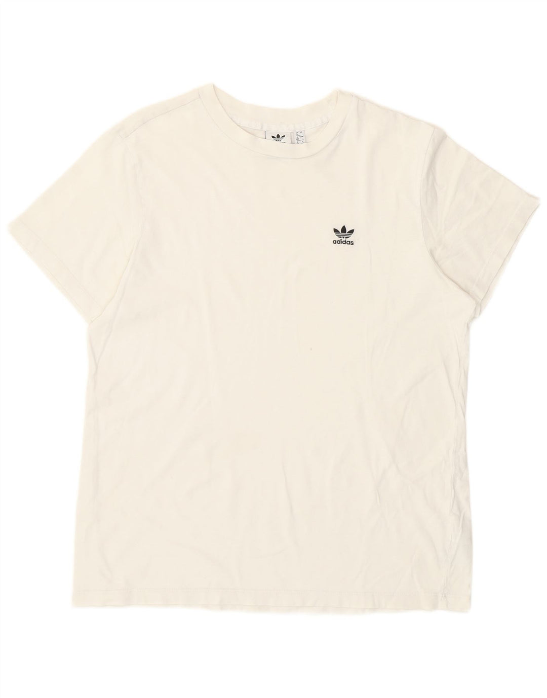 Tricou Adidas pentru femei Top UK 12 Medium White Bumbac