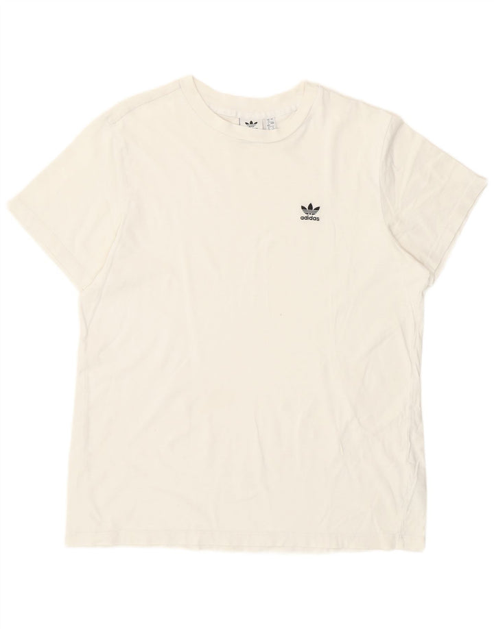 Tricou Adidas pentru femei Top UK 12 Medium White Bumbac