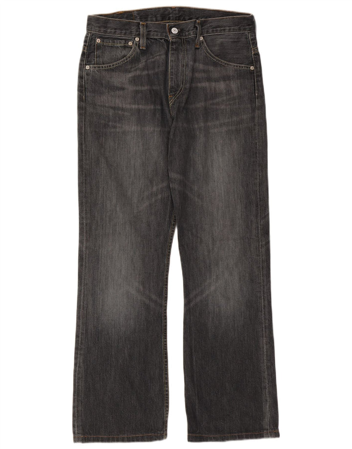 Blugi Levi's 507 Bootcut W31 L29 bumbac negru