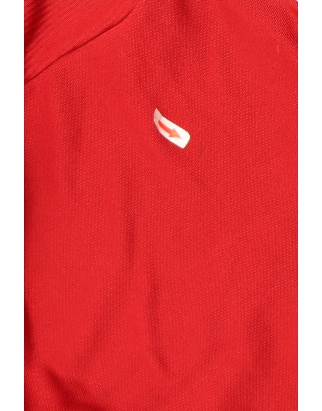 Jachetă de trening pentru femei Adidas UK 12/14 Poliester roșu mediu