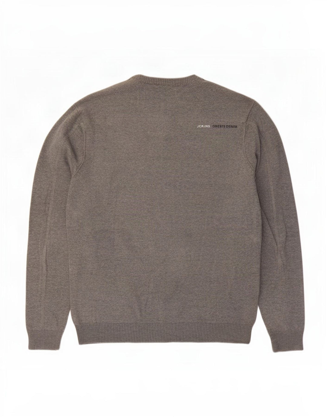 Pulover Jack & Jones pentru bărbați, cu gât cu nasturi, XL, gri