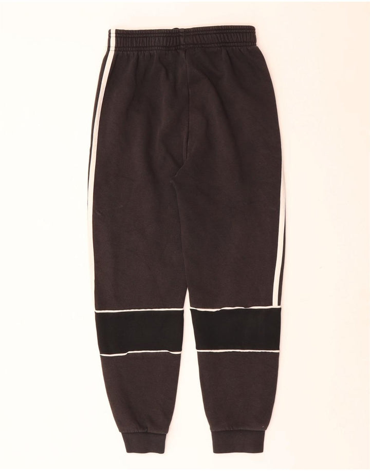 Pantaloni de trening ADIDAS pentru băieți Pantaloni de jogging 11-12 ani, negru, color block