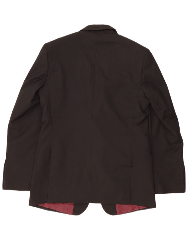 Jachetă pentru bărbați Marks & Spencer pentru bărbați, cu 2 nasturi, 42 XL, negru