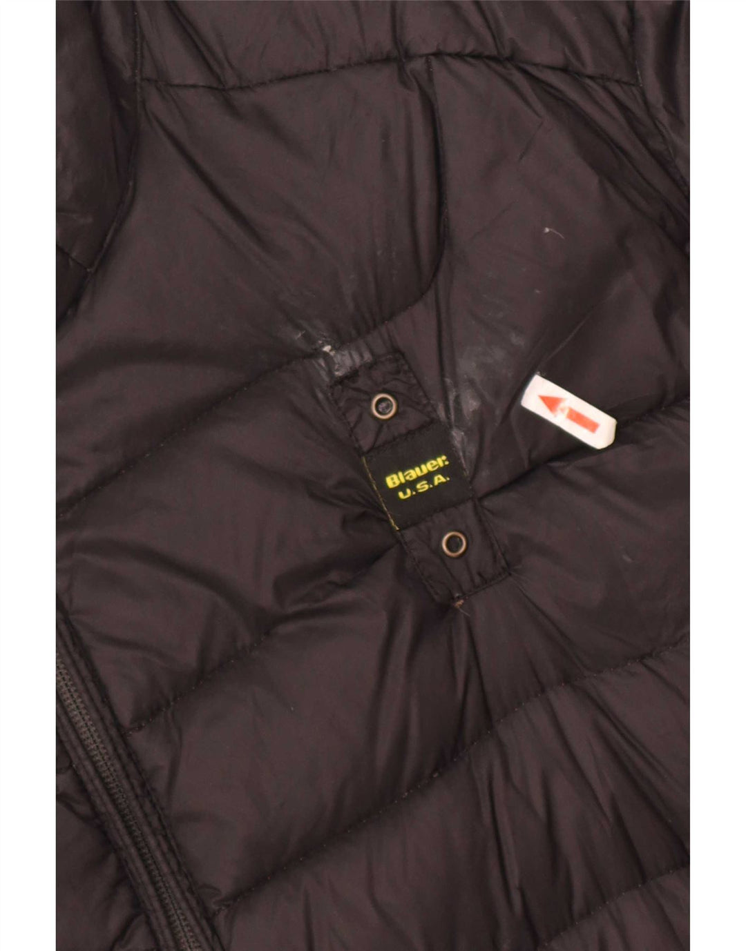 Jachetă căptușită pentru bărbați Blauer UK 44 2XL Poliamidă neagră