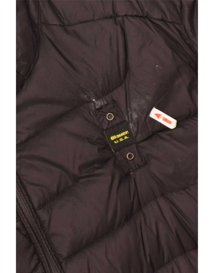 Jachetă căptușită pentru bărbați Blauer UK 44 2XL Poliamidă neagră