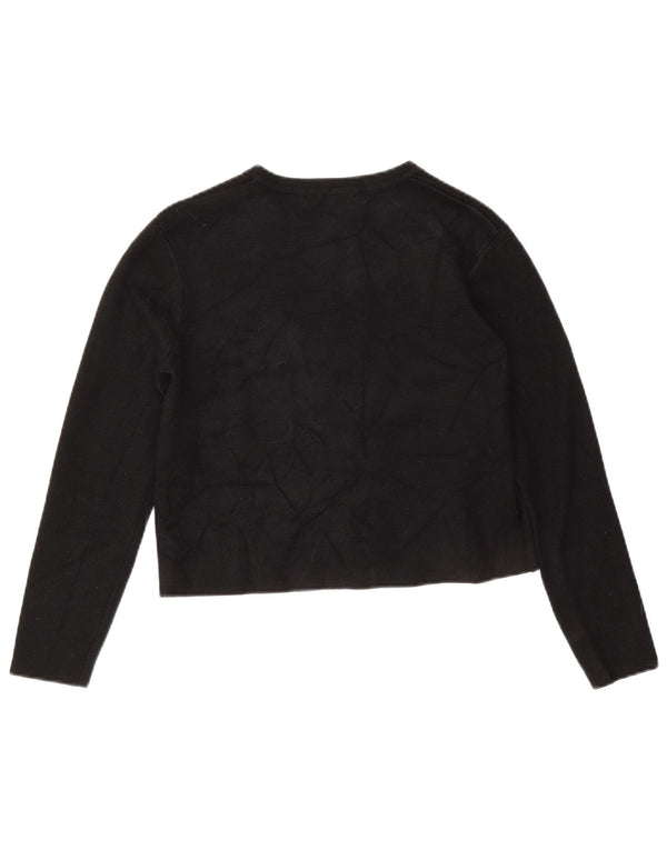 Pulover cardigan pentru femei Zara UK 10 Mic Negru