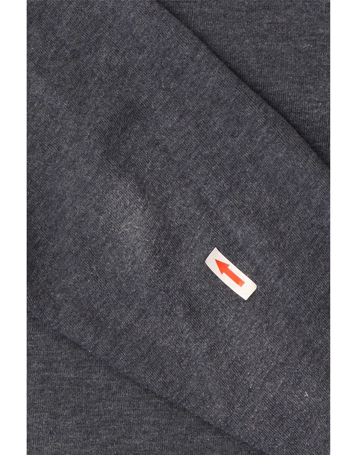 Hanorac pentru bărbați Tommy Hilfiger, cu formă regulată, pulover mare din bumbac bleumarin