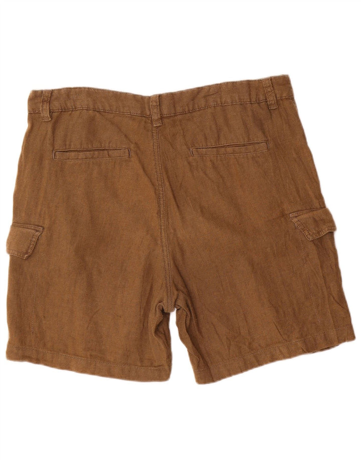 Pantaloni scurți cargo pentru bărbați Zara EU 44 Large W34 Maro