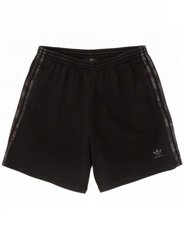 Pantaloni scurți sport pentru bărbați Adidas 2XL, bumbac negru