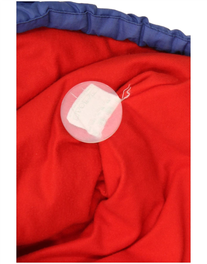 Jachetă de schi vintage pentru bărbați, cu pulover, UK 42 XL, albastru, poliamidă