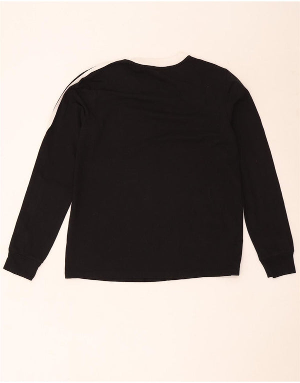 Top pentru femei Adidas cu mânecă lungă UK 16 Large Black