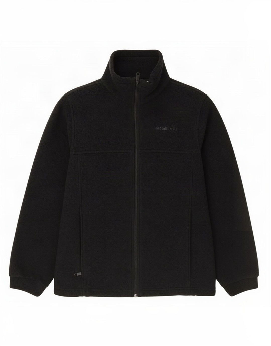 Jachetă fleece Columbia pentru fete 12-13 ani poliester negru