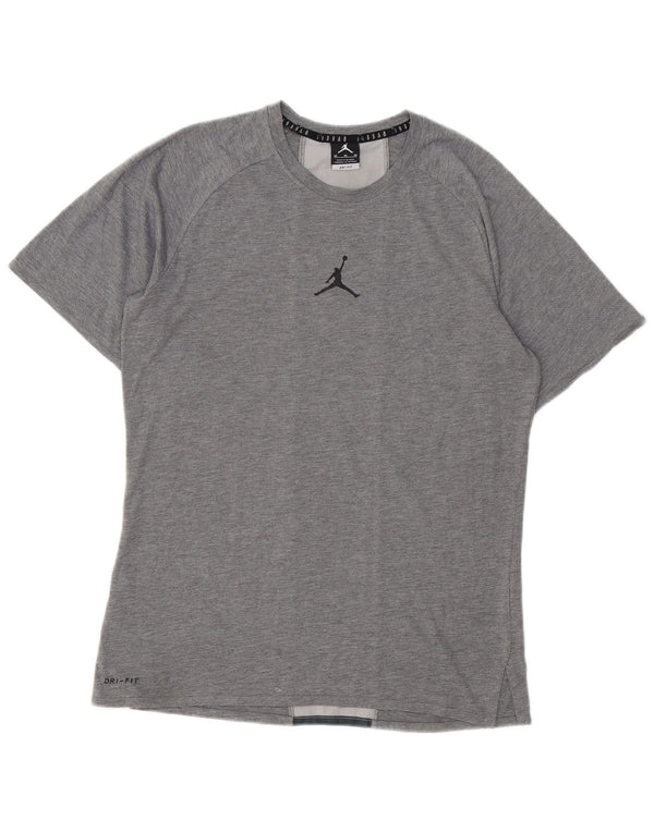 Tricou grafic pentru bărbați Jordan Top Medium Gri Colorblock