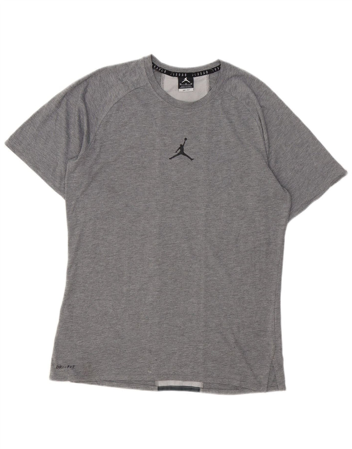 Tricou grafic pentru bărbați Jordan Top Medium Gri Colorblock