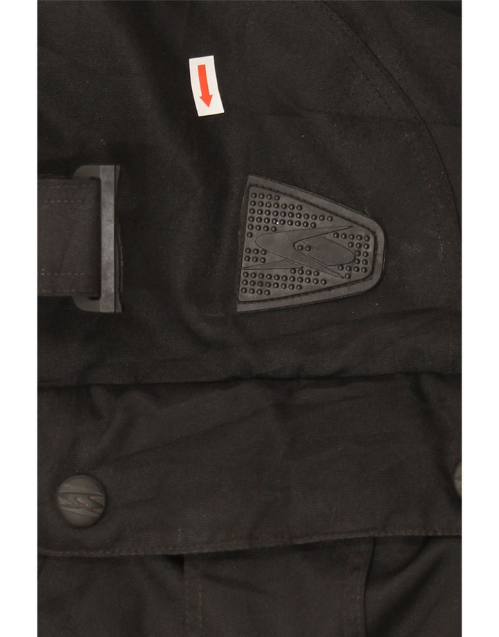 SPYKE Mens Racer Jacket UK 40 Large Black Polyamide Vintage Spyke and Second-Hand Spyke from Messina Hembry 