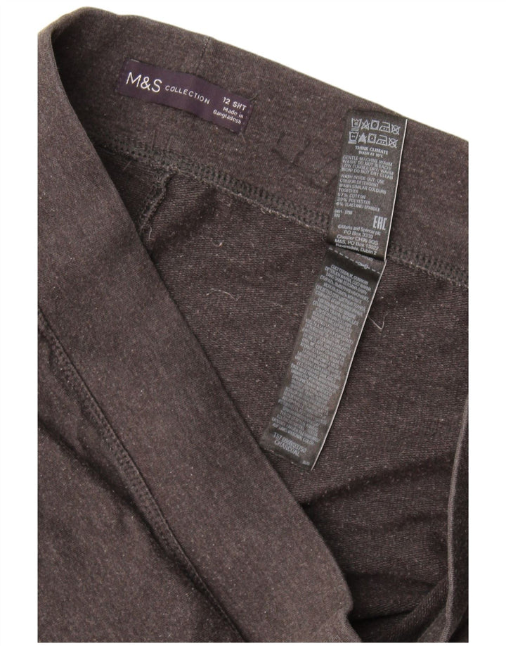 Leggings pentru femei Marks & Spencer UK 12, bumbac gri mediu