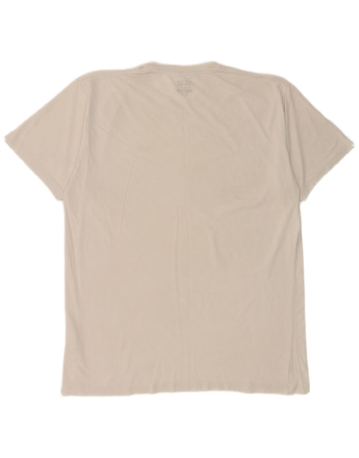 Tricou Vans Classic Fit pentru bărbați Top mare din bumbac alb