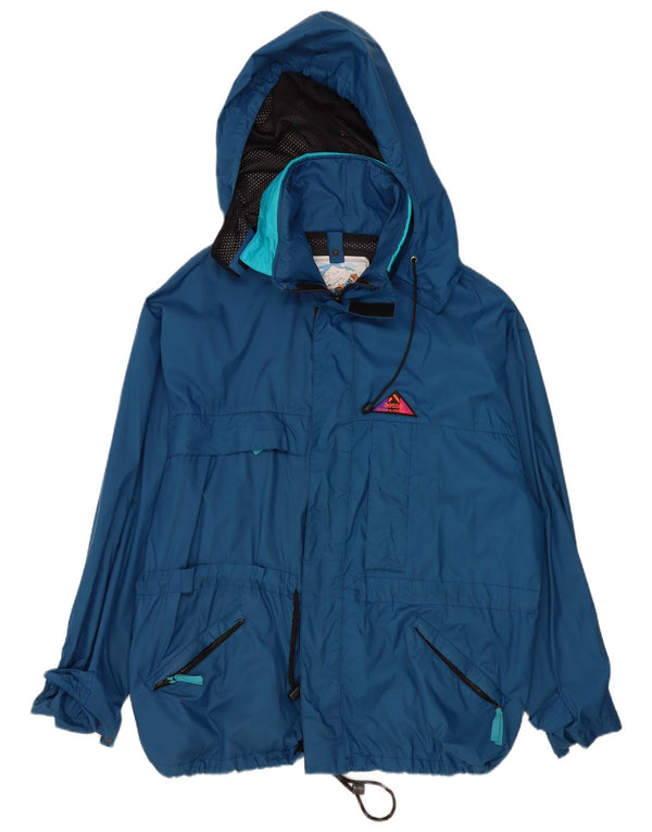 Jachetă de ploaie cu glugă pentru bărbați Aesse UK 40 Large Blue