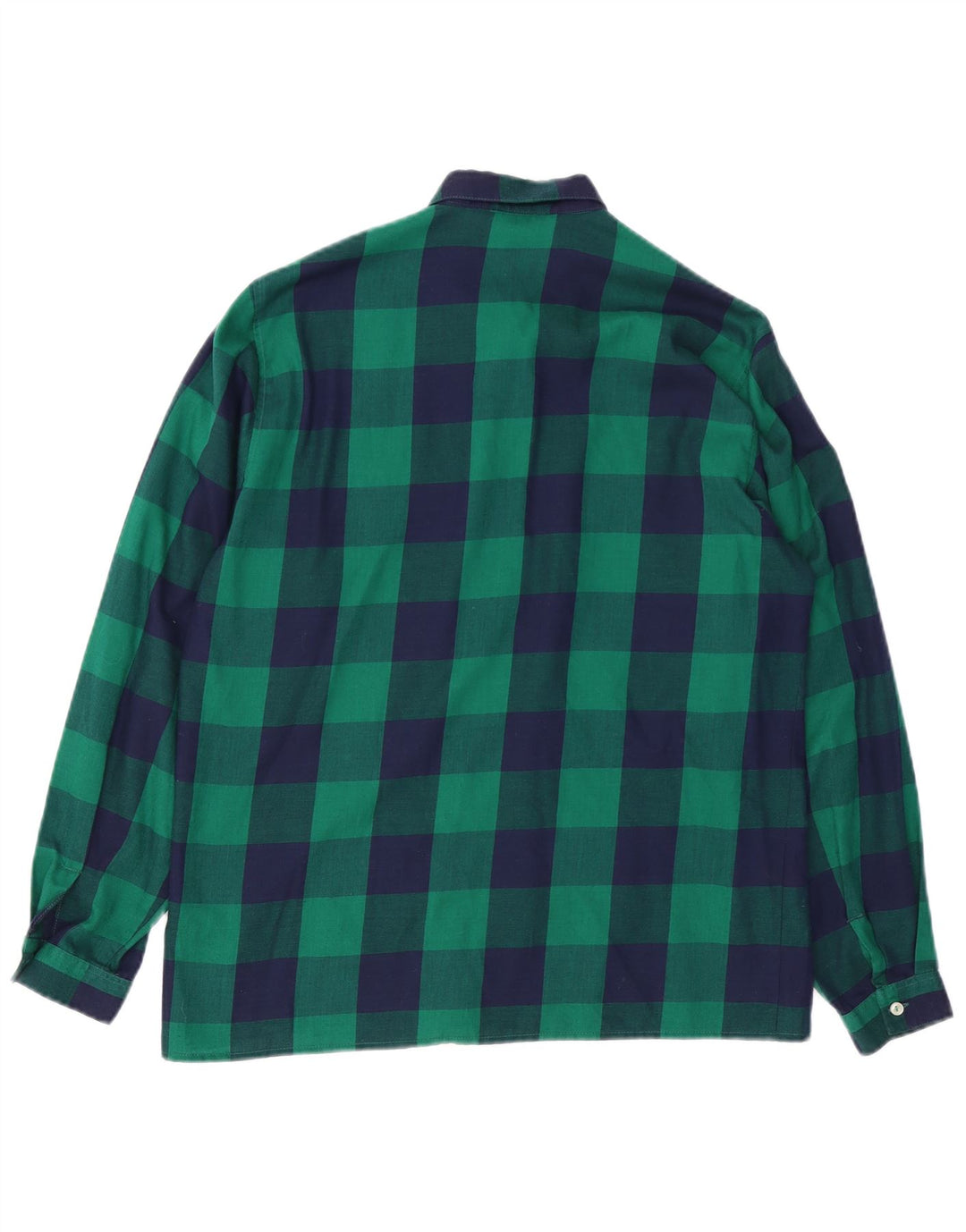 CACHAREL Cămașă Femei UK 16 Large Green Gingham