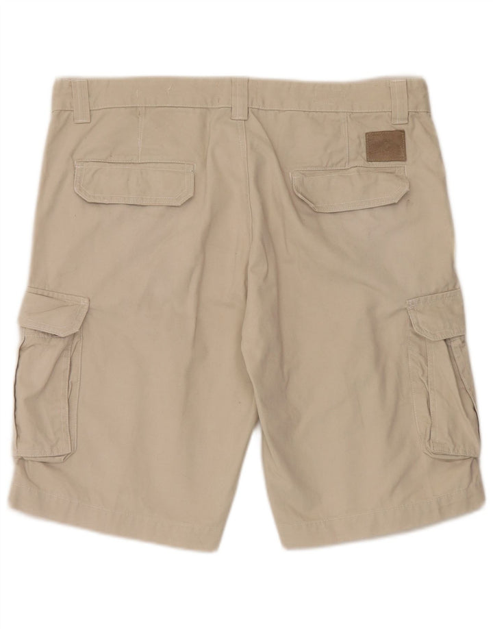 Pantaloni scurti cargo vintage pentru bărbați W40 XL bumbac bej