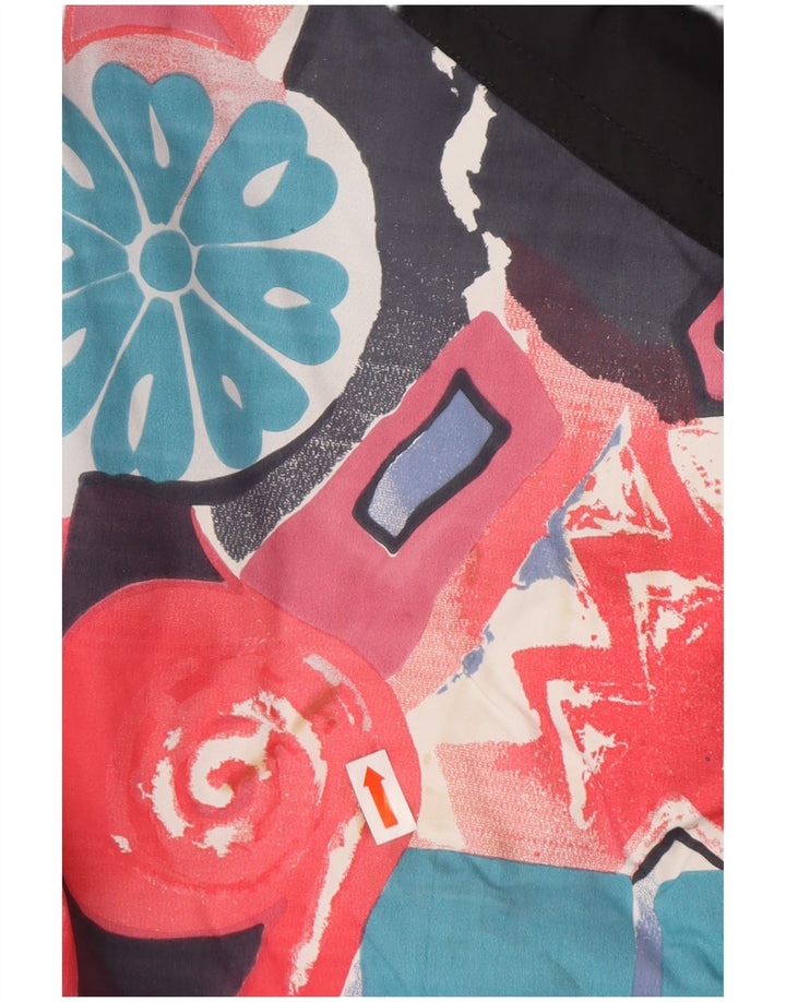 Jachetă pentru bărbați cu pulover supradimensionat MAIER UK 6 XS, negru, florală