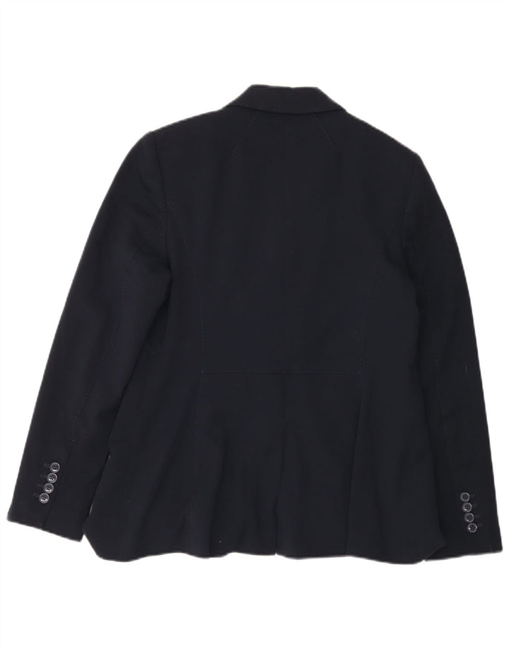 Jachetă pentru femei Marks & Spencer cu 1 buton, UK 12, bleumarin mediu