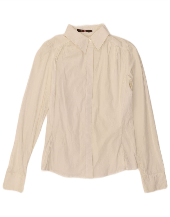 Cămașă Reiss pentru femei UK 8 Small White Bumbac