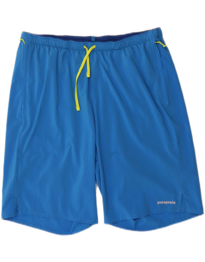 Pantaloni scurți sport Patagonia pentru bărbați, mari, albastru