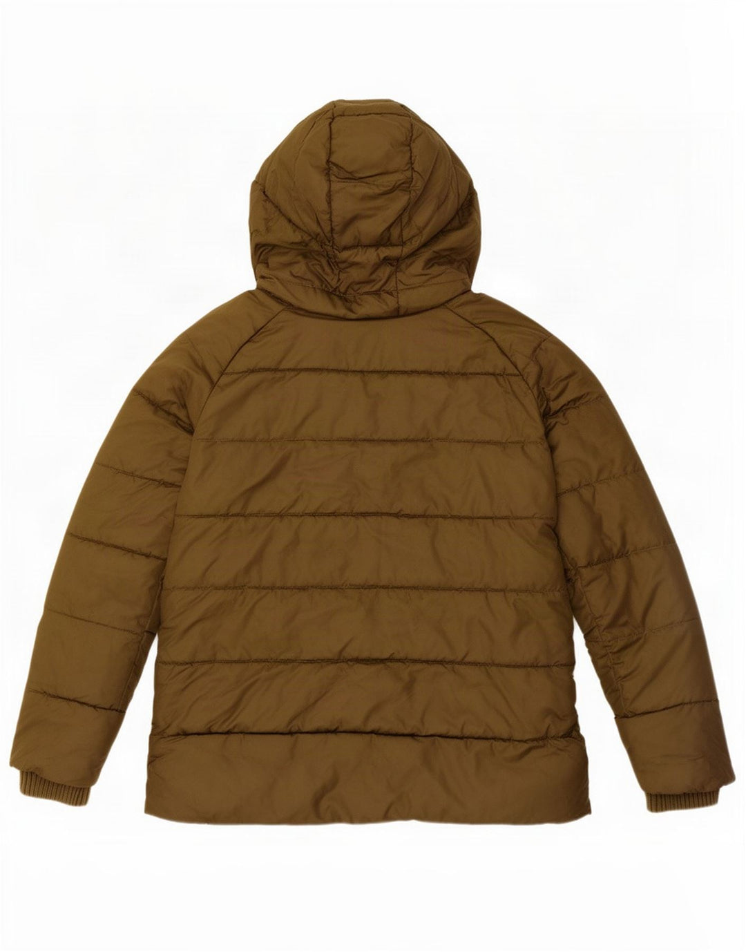 Jachetă căptușită supradimensionată cu glugă pentru femei Barbour UK 8 Poliester verde mic