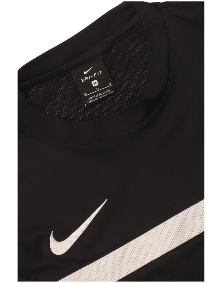 Tricou pentru bărbați Nike Dri Fit Top Mediu Negru Colorblock