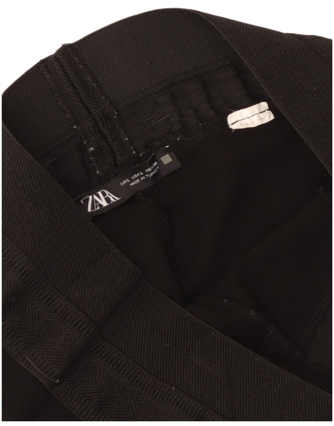Leggings crop pentru femei Zara UK 14 Large Black