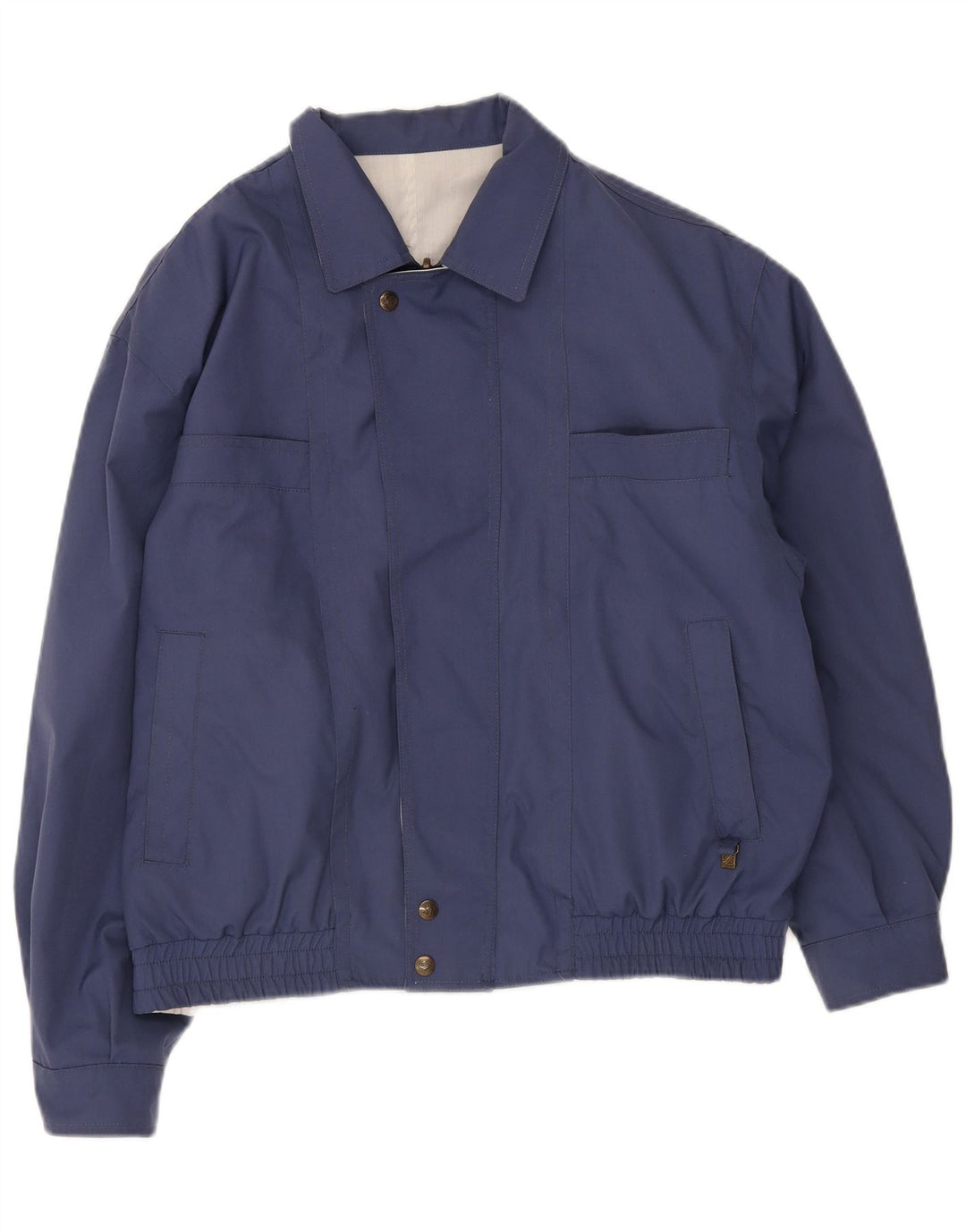 Bomber Vintage pentru bărbați UK 38 Medium Bleumarin