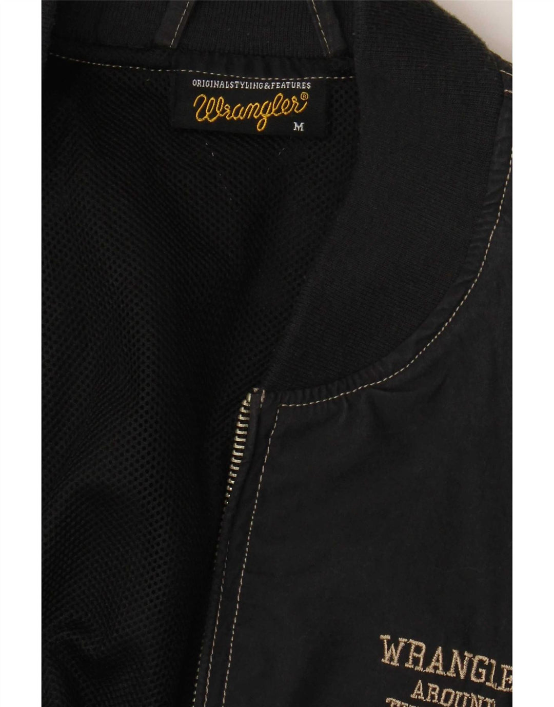 Bomber Wrangler pentru bărbați UK 38 Medium Black