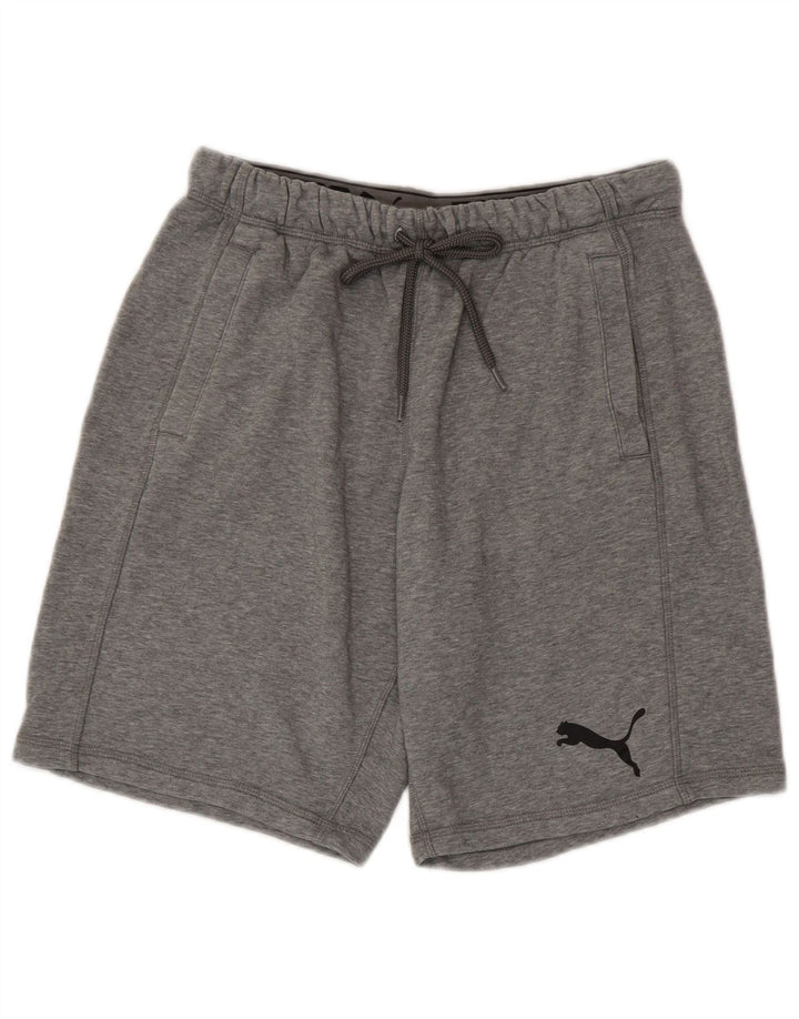 Pantaloni scurți sport PUMA pentru bărbați, gri medii, pete