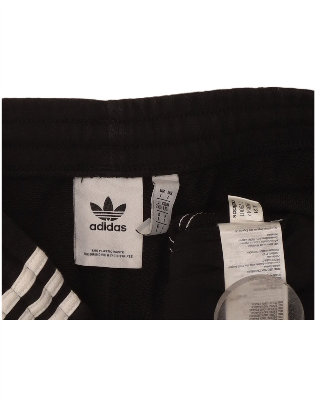 Pantaloni scurți cargo adidas pentru bărbați, mari, negru, bumbac