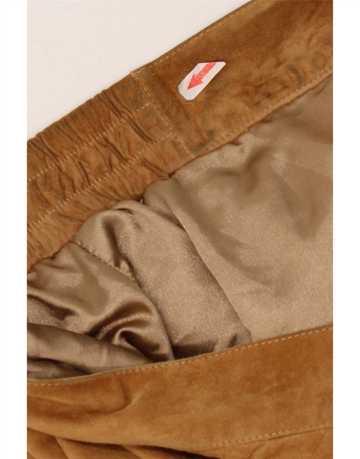 Jachetă vintage bărbătească din piele intoarsa EU 54 XL din piele bej