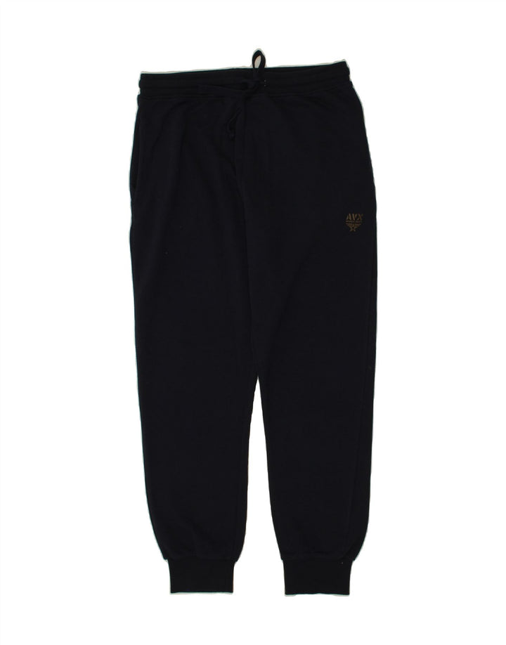 AVIREX Mens Tracksuit Trousers Joggers Large  Navy Blue Polyester Vintage Avirex and Second-Hand Avirex from Messina Hembry 