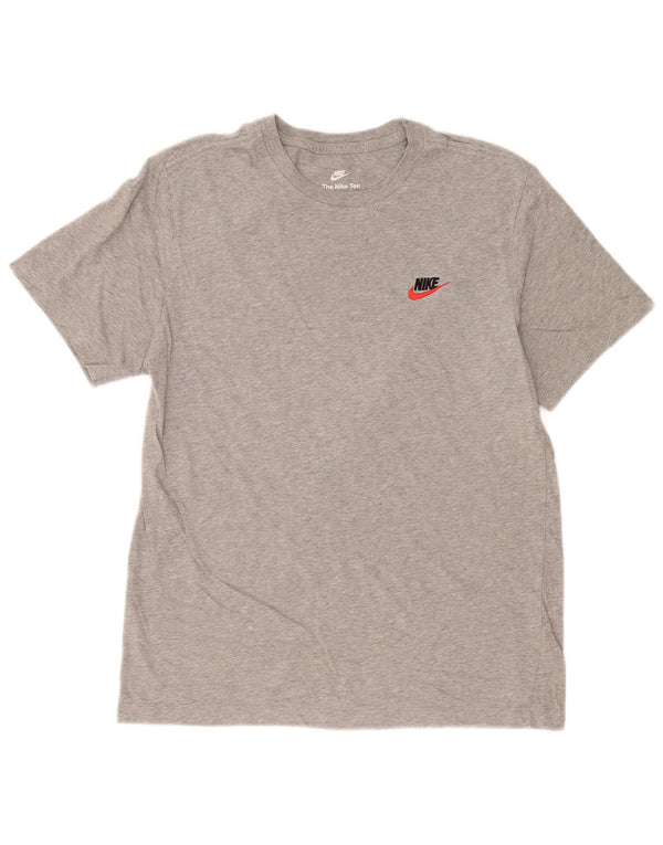 Tricou pentru bărbați Nike The Tee Top, bumbac, gri mediu