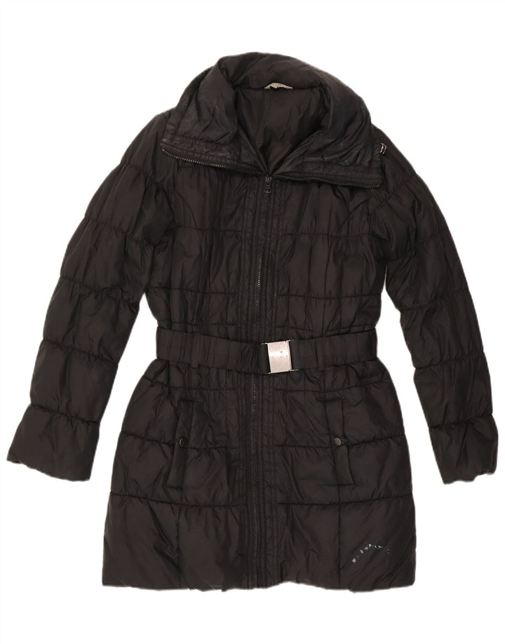 Palton capitonat supradimensionat pentru femei Marks & Spencer UK 10 Mic Negru