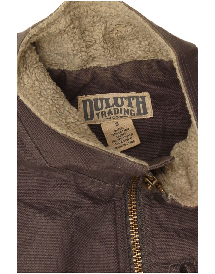 Duluth Trading Gilet utilitar pentru bărbați UK 36 mic, maro, bumbac